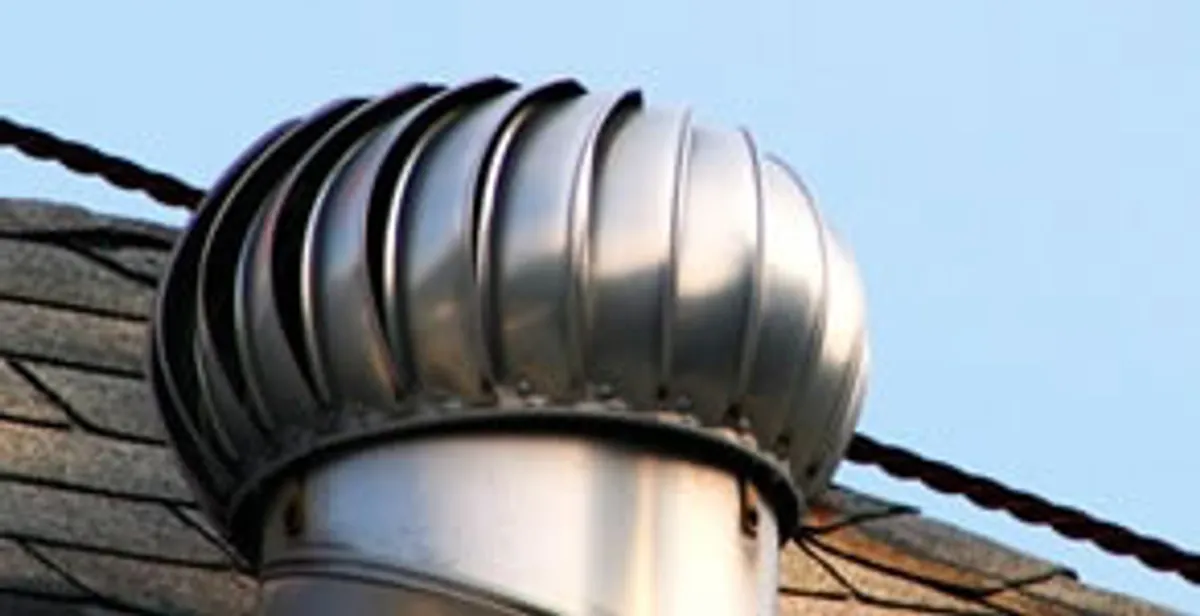 attic fan installation services with professionally installed roof ventilation unit in Las Vegas, NV