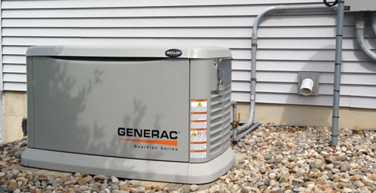 generator installation service featuring outdoor standby generator setup by licensed electricians in Las Vegas, NV