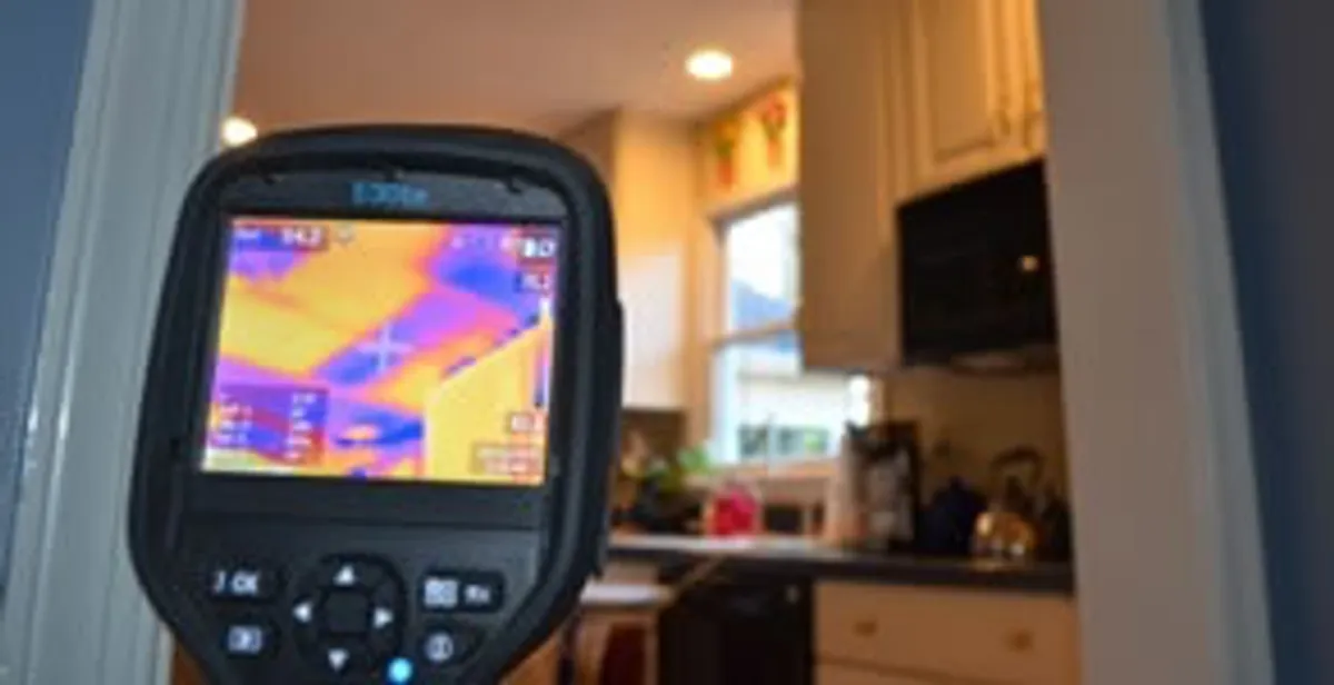 home energy audit service using thermal imaging to evaluate electrical efficiency inside a home in Las Vegas, NV